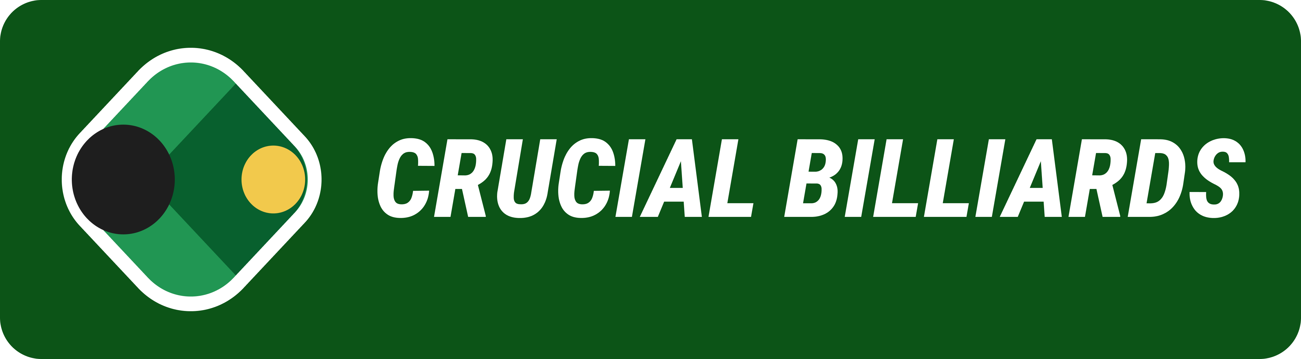 Crucial Billiards Logo