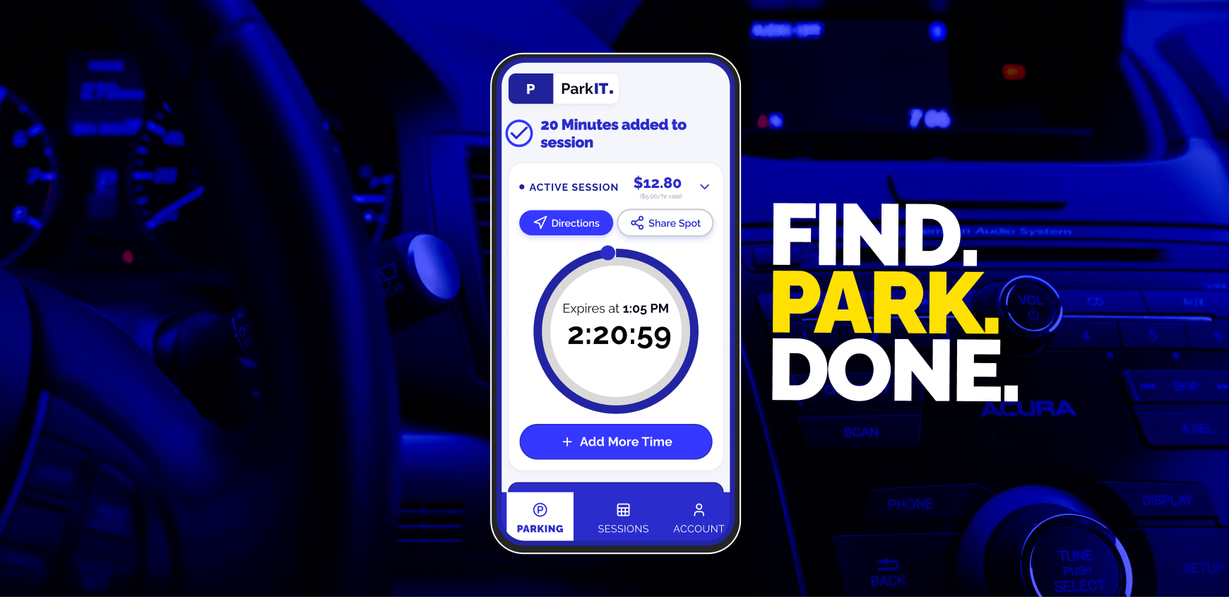 Park It hero screens
