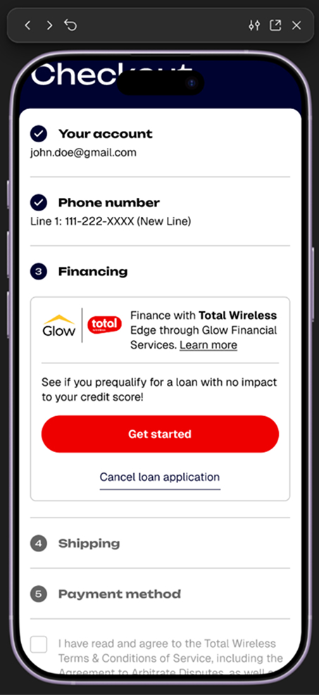 Prototype flow used for stakeholder and engineering reviews